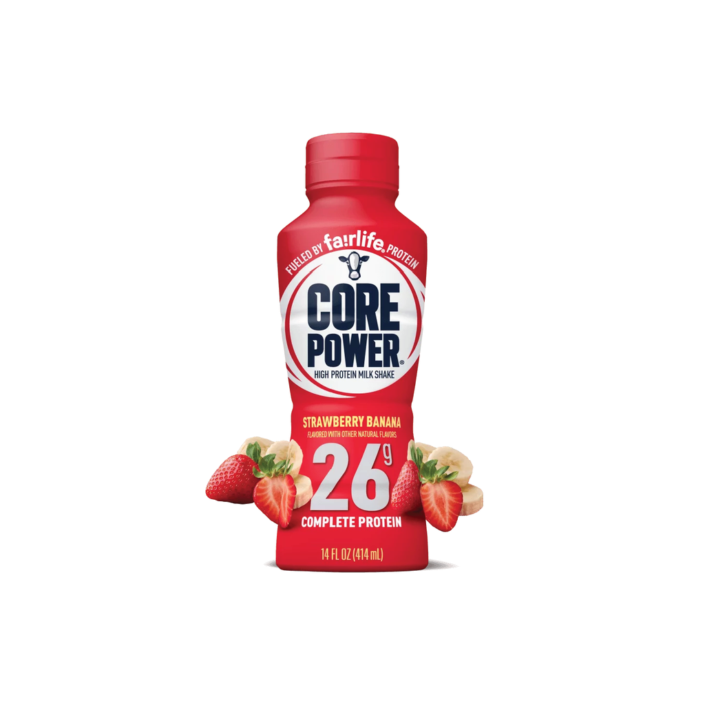 Leche saborizada con proteína Core Power Strawberry Banana 26 g Proteina