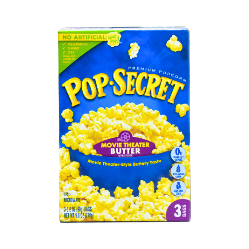 [075] Palomitas de Maíz (caja con 3 bolsas de 90 g)