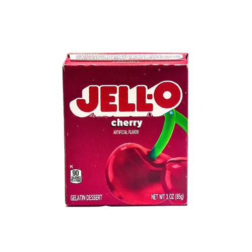 [048] Gelatina de cereza Jell-o (85 g)