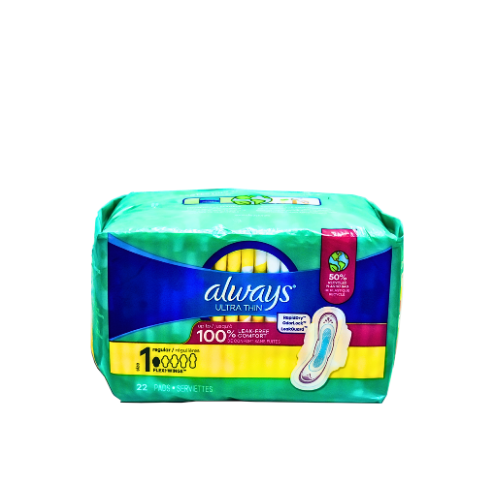 [019] Almohadillas Marca Always ultra thin (16 unidades)