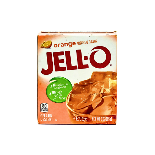 [049] Gelatina de naranja Jell-o (85 g)